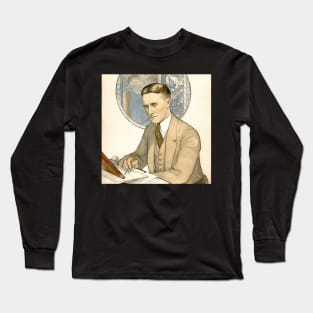 F. Scott Fitzgerald Long Sleeve T-Shirt